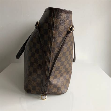 louis vuitton neverfull mm damier ebene real vs fake|Louis Vuitton Damier Ebene original.